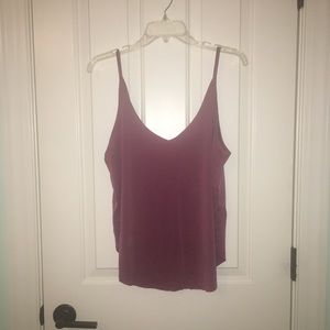 Mauve tank top! Size medium.